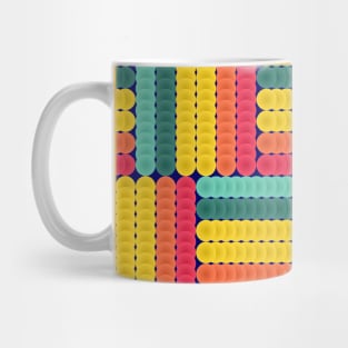 Soft spheres pattern Mug